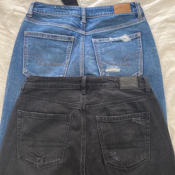 American Eagle Mom Straight Jeans size 6 bundle - Picture 3 of 8